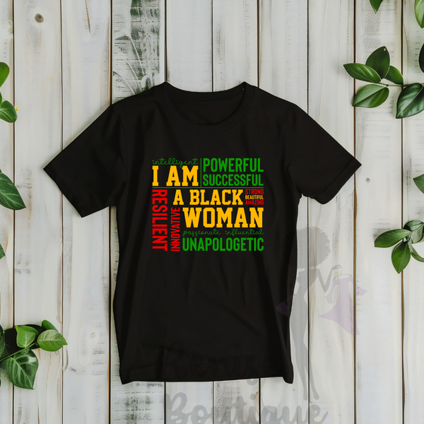 I am a Black Woman Shirt