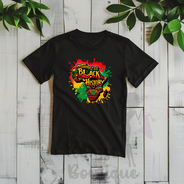 Black History Africa Art Shirt