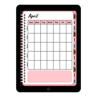 Pink Girl Boss Clickable Planner