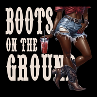 Chocolate Skin Bootz Tshirt