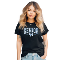 Lite Blue Floral Senior Shirt