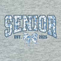 Lite Blue Floral Senior Shirt